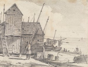 Hastings Beach, 7 October 1820 by Capt. Thomas Hastings