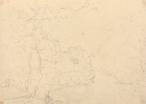 Holne Chase on the Dart, 30 May 1833 by Capt. Thomas Hastings