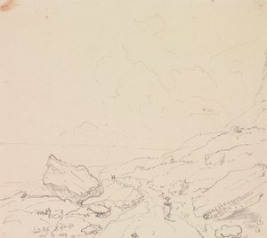Landslip, Isle of Wight, 13 August 1829