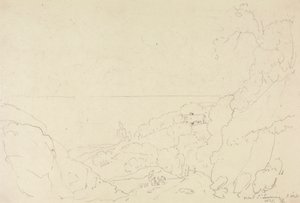 Near Saint Lawrence, Isle of Wight by Capt. Thomas Hastings