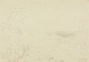 Near Swainstone, Isle of Wight, August 1829