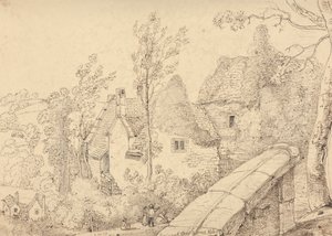 Ruins of Crewkerne Abbey, May 1833 by Capt. Thomas Hastings
