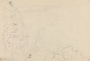 Undercliff near Saint Lawrence, Isle of Wight by Capt. Thomas Hastings