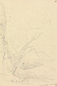 Within Carisbrooke Castle Grounds, Isle of Wight by Capt. Thomas Hastings