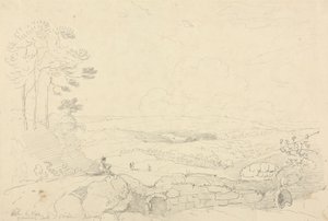 Within the Walls of Carisbrooke Castle, Isle of Wight, June 1829