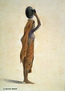 A Purwari Woman, India by Captain Cornelius Francis James