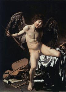 Love Conquers All by Caravaggio