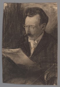 Portrait of a Man Reading
