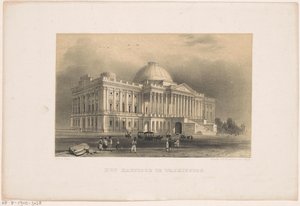 Capitol in Washington by Carel Christiaan Antony Last