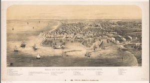 Port of Odessa Odessa with its Ports and Fortifications Seen from a Bird