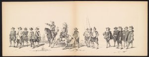 Masquerade of the Leiden Students, 1850 (plate 2) by Carel Christiaan Antony Last