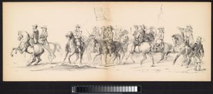 Masquerade of the Leiden Students, 1850 (plate 4) Entry of Frederick Henry into 