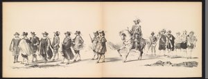 Masquerade of the Leiden Students, 1850 (plate 6)