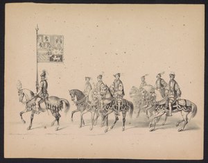 Masquerade of Utrecht Students, 1846 (plate 15)