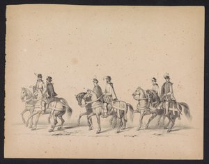 Masquerade of Utrecht Students, 1846 (Plate 5) by Carel Christiaan Antony Last