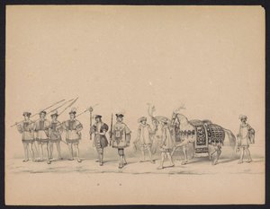 Masquerade of Utrecht Students, 1846 (Plate 7)