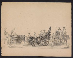 Masquerade of the Utrecht Students, 1846 (Plate 8)