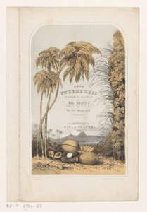 Tropical Landscape (Title Page for: Ida Pfeiffer, My Second Journey Around the World, 1856)