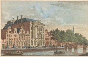 Building of Felix Meritis in Amsterdam, ca. 1790 by Carel Frederik Bendorp (I)
