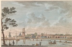 View of the Hogesluis, ca. 1790 by Carel Frederik Bendorp (I)