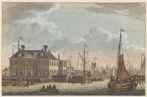 View of the Nieuwe Stadsherberg, ca. 1790 by Carel Frederik Bendorp (I)
