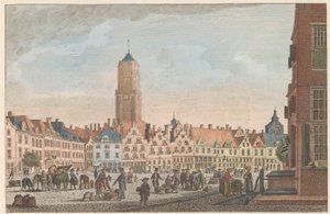 Neude in Utrecht, ca. 1790 by Carel Frederik Bendorp (I)
