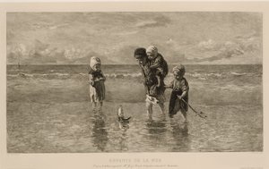 Children of the Sea (title on object) by Carel Lodewijk Dake