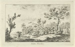 Wood Gatherer (Buyten Haarlem) (Landscapes Series) by Carel Lodewijk Hansen