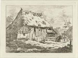 Couple by a Barn, Landscapes (1-6) (series title)