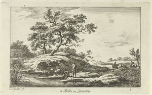 Travelers by the Waterside by Carel Lodewijk Hansen