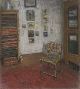 Studio Corner with Chair and Art Cabinet, The Hague, Nieuwe Schoolstraat 28