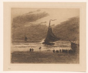 Incoming Fishing Boat on the Beach