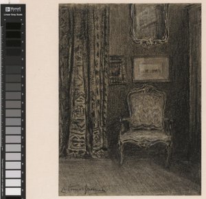 Interior of a Room in Rue du Trône 190, Brussels