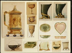 Selection of Designs, House of Carl Faberge by Carl Fabergé