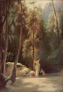 Bathing Women in the Park of Terni (Bathing Women in the Forest)