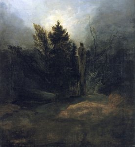 Memorial in the Forest by Carl Blechen
