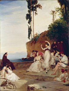 Tarantella by Carl Blechen