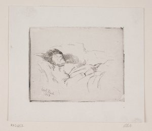 The Sick Old Man by Carl Bloch