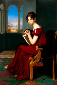 Young Lady with Drawing Utensils (1816)