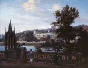 View of Glienicke Palace from Babelsberg