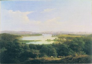 View from Kirchberg (church hill) near Nedlitz