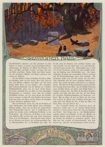Grove of Fetters of the Semnones by Carl Emil Doepler