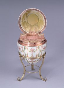 Gatchina Palace Egg, Made by Mikhail Perkhin, 1901