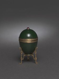 Jade Egg with Stand