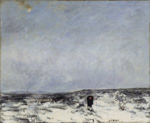 Heath Landscape with a Carriage by Carl Fredrik Hill