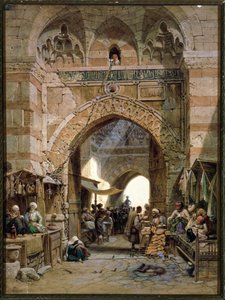 Bazaar Scene, 1875