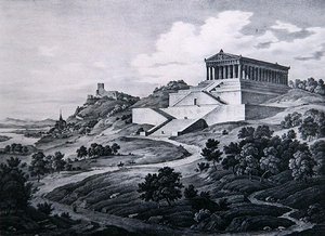 The Walhalla by Carl Friedrich Heinzmann