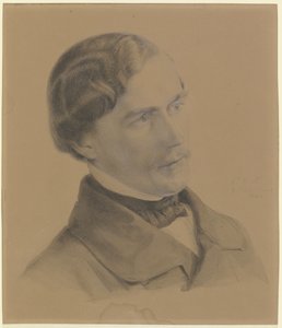 Self-Portrait of the Artist by Carl Friedrich Lessing