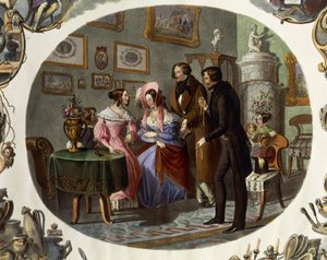 Interior of Jewelry Shop by Carl and Geiger Peter Johann Nepomuk Kunz