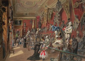 The second Armoury Room in the Ambraser Gallery of the Lower Belvedere